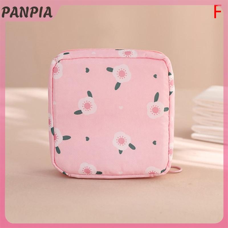 PANPIA-Nữ Băng Vệ Sinh Túi Bảo Quản Di Động Cotton Miếng Lót Túi Đựng Mỹ Phẩm Bé Gái Du Lịch Túi Trang Điểm Tampon Người Tổ Chức