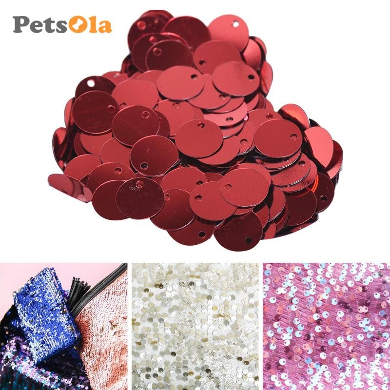 Kim sa tròn phẳng 300x10mm có lỗ - Dùng cho Crafting và Trang trí