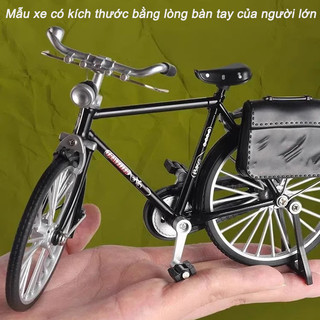 【BabyJoy】Xe Đạp Lắp Ráp DIY,Bộ Lắp Ráp Xe Đạp Mini Hợp Kim Retro,Mô Hình Xe Đạp Cổ Điển,Đồ Chơi Lắp Ráp Sáng Tạo
