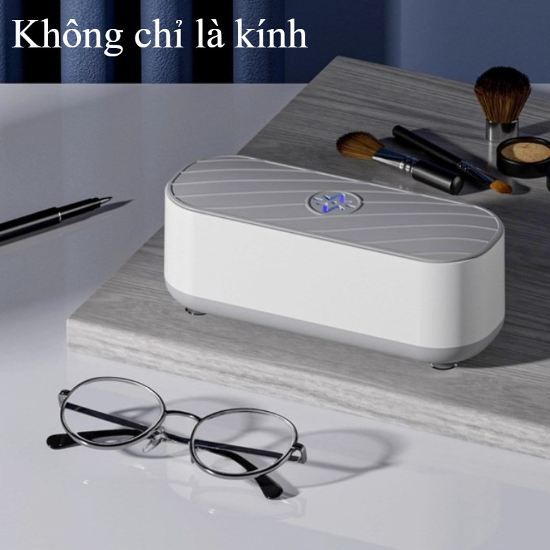 Máy Rửa Mắt Kính, Máy làm sạch kính siêu âm đa chức năng，Làm sạch sâu 360°，có thể sạc lại USB