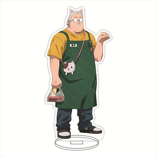 Mô Hình Acrylic Sakamoto Days – Standee Shin Asakura, Trang Trí Bàn, Phụ Kiện Anime, Quà Tặng