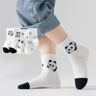 2024 Mùa Xuân Mới Mùa Hè Trẻ Em Hoạt Hình Tất Cotton Mỏng Thoáng Khí Cho Bé Trai Và Bé Gái Cinnamoroll
