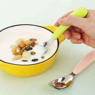 Thìa ăn dặm cho bé inox 304 cao cấp dùng ăn cơm cháo, sữa chua, váng sữa, hàng xuất dư  FE123