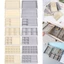 Khay trưng bày vòng cổ YICA, Hộp lưu trữ trang sức nhung nhung có thể xếp chồng lên nhau, Giá đỡ bông tai Khay tổ chức Vòng cổ vòng tay