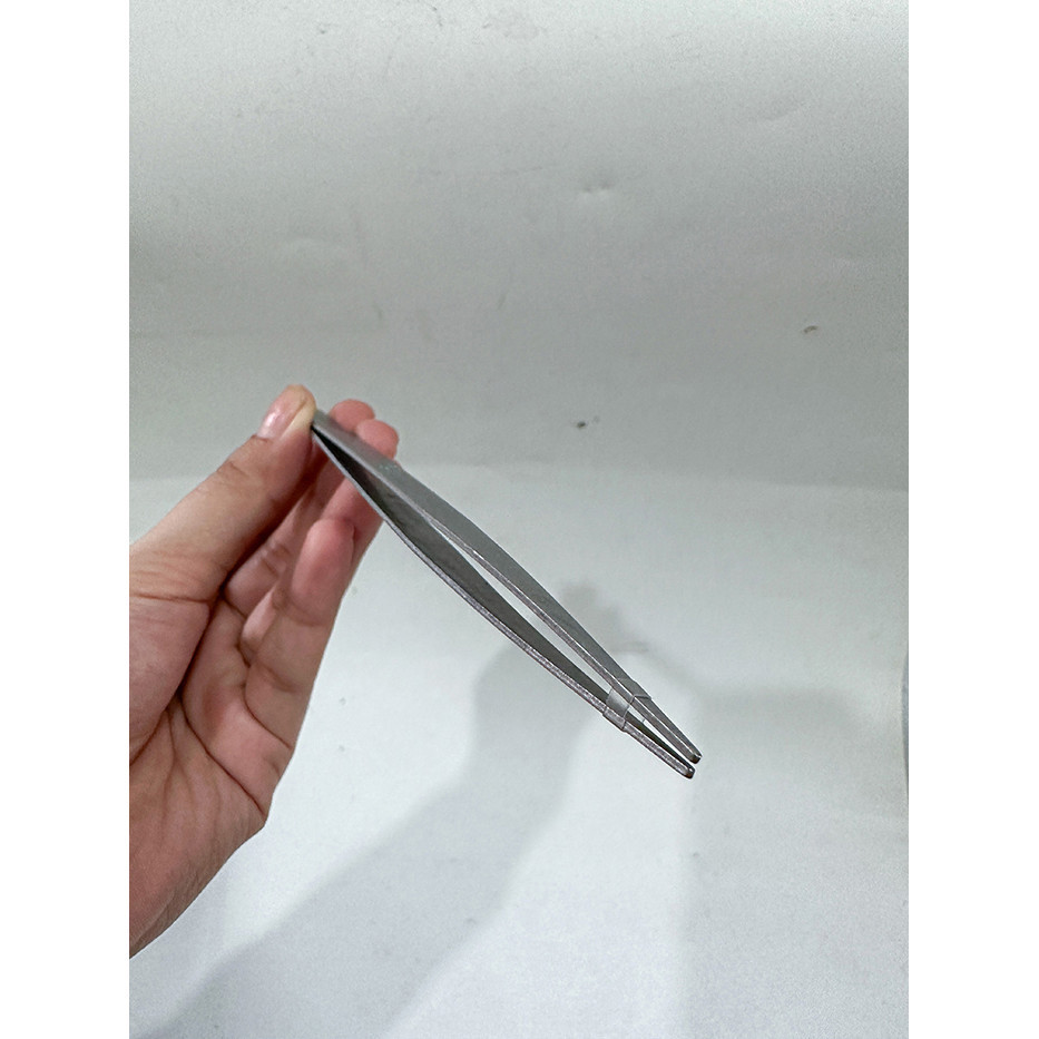 (2 Cây) Nhíp Inox Gắp Thức Ăn Cho Cá Dài 15cm Không Rỉ
