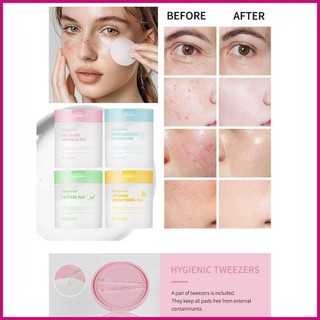 Soothing Toner Pad Dưỡng ẩm cho da mặt Toner & Astringents Gạc mặt Peels Làm dịu da mặt Làm dịu êm cho phụ nữ wsdvn