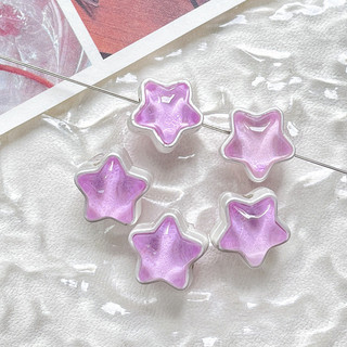 Ngọt Ngào Ngôi Sao Trái Tim Tình Yêu Hạt Hợp Kim DIY Trang Sức Vòng Tay Vòng Cổ Điện Thoại Di Động Dây Chuyền Đính Hạt Phụ Kiện Chất Liệu