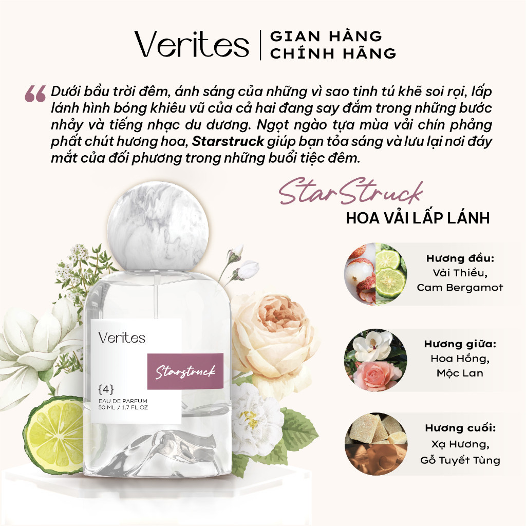 Ảnh Bộ sưu tập 6 hương nước hoa VERITES The An Epilogue In Scents 50ml 2