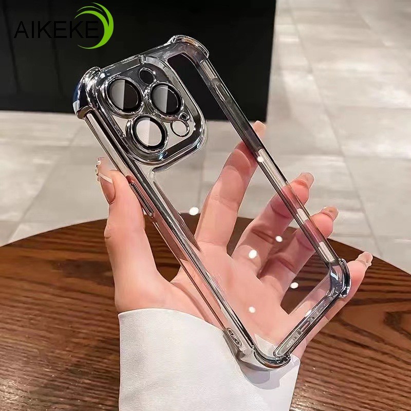 Vỏ Cam Bảo Vệ Phim Ống Kính Cho Redmi Note 13R 13 12 Pro 4G 5G 11S 11T 10 10T 5G 11 Pro 11S 10 Pro Max 9S Redmi 9T Vỏ Mềm Trong Suốt Chống Sốc Kinh Doanh Có Túi Khí