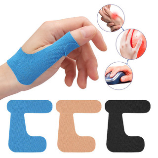 Miếng dán ngón tay cái đàn hồi cắt sẵn Hỗ trợ cố định Băng thể thao chống rơi Băng tác dụng cơ bắp Miếng dán băng băng