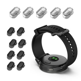 10 Chiếc Đồng Hồ Cổng Sạc Chống Bụi Cắm Nắp Bảo Vệ Cho Garmin Forerunner 165 245 255 265 / 935 945 965 / Venu 3 3s SQ 2 / Vivoactive 3 4 5
