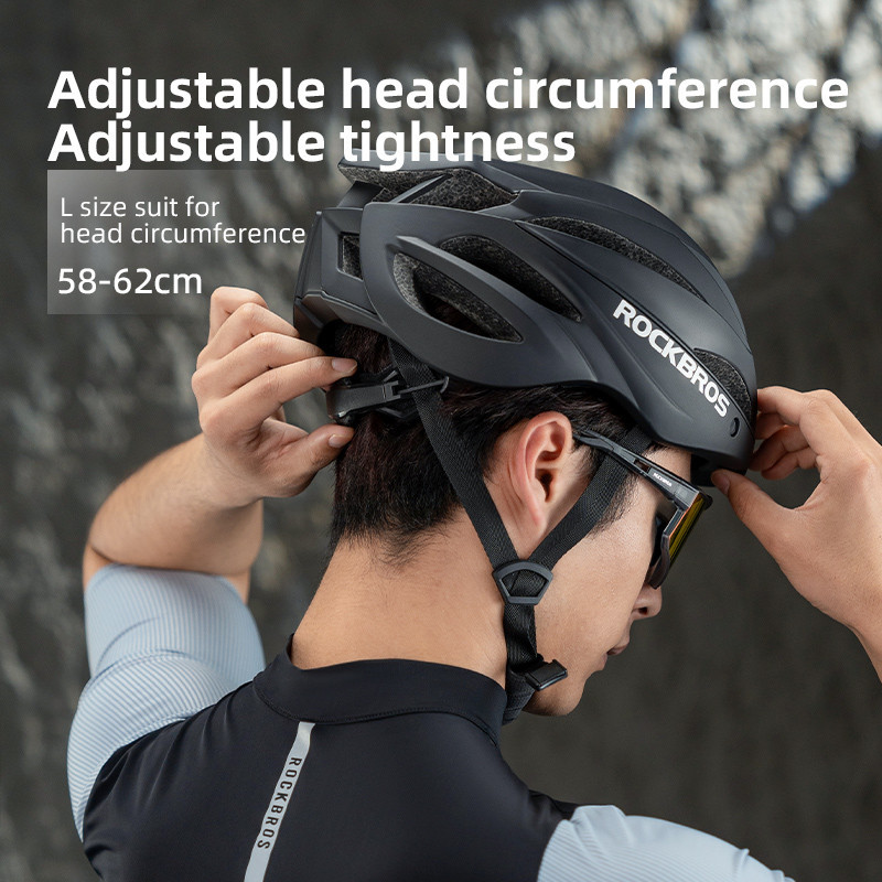 Mũ bảo hiểm xe đạp Rockbros Aero với kính từ tính và vỏ dày - Phù hợp cho cả đường trường và leo núi