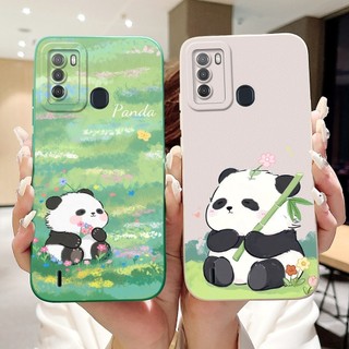 Vỏ bảo vệ ống kính Itel Vision1 Pro Itel S16 ItelS16 Vision 1 Pro Vỏ điện thoại silicon mềm hình gấu trúc dễ thương