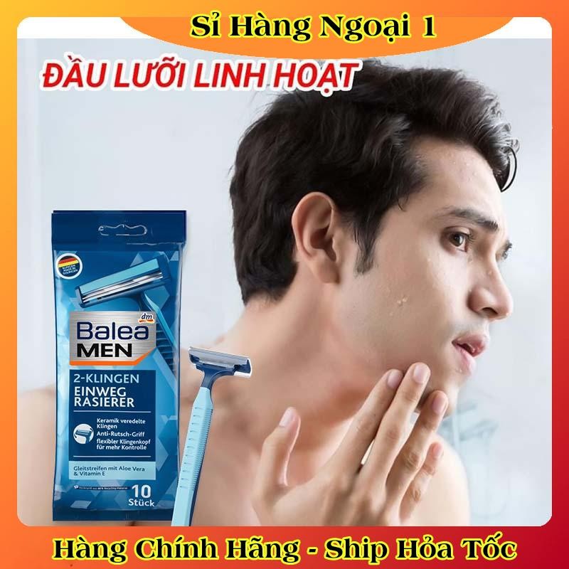 DAO CẠO RÂU BALEA MEN CỦA ĐỨC - Túi 10 chiếc