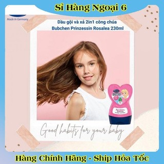 [auth] [ Nội địa Đức Đủ Bill] Dầu gội xả Bubchen 2in1 hình trái tim cho bé từ 1 tuổi chai 230ml [Hot]