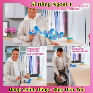 GIẤY THƠM QUẦN ÁO DENKMIT, LENOR DÙNG CHO MÁY SẤY, THƠM NGÁT HƯƠNG HOA (NGUYÊN HỘP 36 MIẾNG)- Nội địa Đức [Hot]