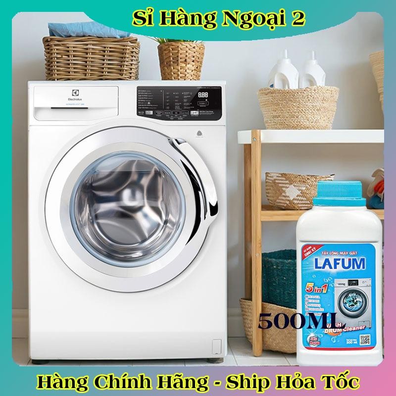Dung Dịch Vệ Sinh Tẩy Lồng Máy Giặt LAFUM Làm Sạch Cặn Bẩn Lồng Giặt 500ml