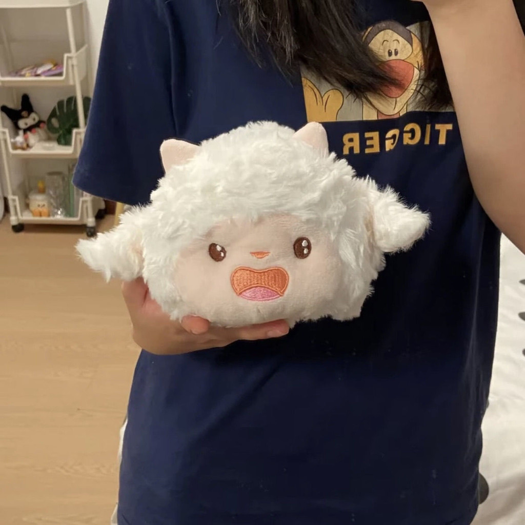 búp bê gấu bông Chuối quá Sói lật búp bê cừu biến thành búp bê cừu sáng tạo chuối quá Sói lật búp bê Sói lớn búp bê cừu nhỏ gối sang trọng