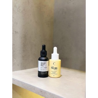 Combo Serum peel da meso Beglow và Serum phục hồi HA B5 vàng CB0137