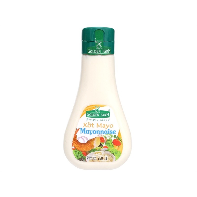 Sốt Mayonnaise Golden Farm (250ml) - hanadolambanh | Shopee Việt Nam