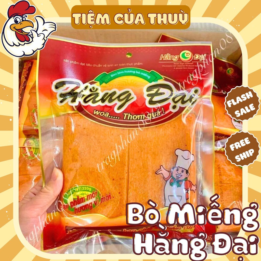 BimBim Hương Bò Miếng Snack Hằng Đại, Bò Miếng Hằng Đại, đồ ăn vặt Hằng ...