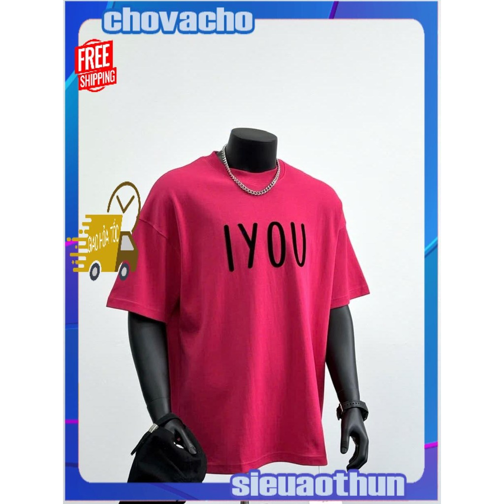 Áo thun Stee Cổ tròn IYOU Localbrand ICVCVNI Unisex Cotton