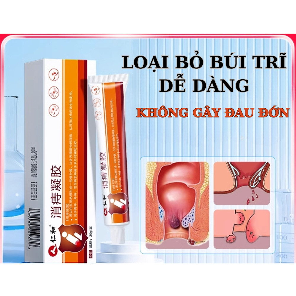 Kem Hỗ Trợ Bệnh Trĩ Chính Hãng, Giảm Sưng Đau Vùng Hậu Môn, Tiêu Sưng, Cầm Máu Và Làm Co Búi Trĩ, Dùng Cho Cả Nam Và