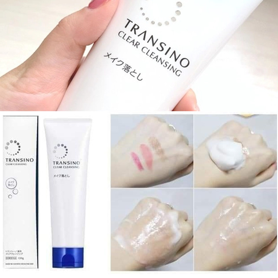 Kem tẩy trang Transino Clear Cleansing 120g sạch dầu nhờn