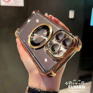 Dành Cho Realme C60 C53 C55 Note 50 9 Pro Plus C2 C2S Q5i V23 V23i Narzo N55 N53 50 5G Ốp Điện Thoại Sang Trọng Mạ Điện Từ Sạc Trong Suốt Mềm TPU