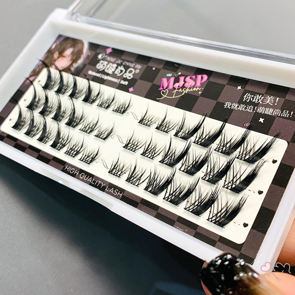 IOIIK Lash Cluster DIY Eyelash Extension Quick & Easy DIY Cosplay Lông mi giả