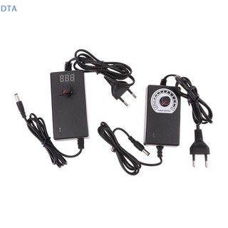 DTA Có Thể Điều Chỉnh 3V 9V 12V 24V 1A 2A Đa Năng AC / Adapter Màn Hình Hiển Thị Điện Áp Điều Chỉnh Nguồn Điện Adatpor PO