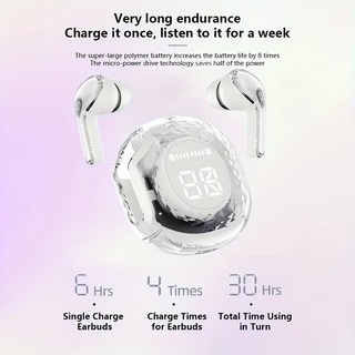 New Tai nghe nhét tai Bluetooth 5.3 SENBENBAO Tai nghe hiển thị kỹ thuật số LED Hifi Enc Tai nghe nhét tai không dây cho tai nghe Xiaomi Huawei iPhone Tai nghe
