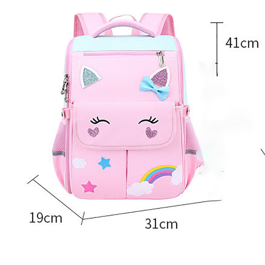 Cặp học sinh cấp 1 pouny hàn quốc bộ 3 cái size đại 41cm cao cấp [HOT TREND]