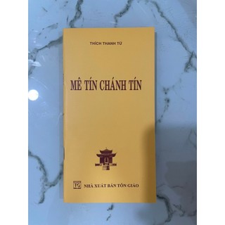Sách - Mê Tín Chánh Tín - HT Thích Thanh Từ
