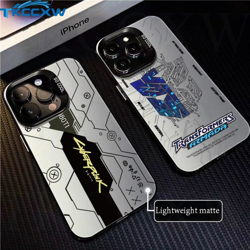 Ốp điện thoại mờ bảng mạch Cyberpunk cho VIVO V30 V29 V27 V25 V23 V20 Pro V29E V25E V23E X100S X100 Ultra X90 X80 X70 Pro Vỏ chống sốc cao cấp