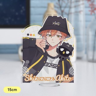Aoyagi Toya Shinonome Akito Đứng Anime Móc Khóa Sống Động BAD SQUAD Móc Chìa Khóa Nữ Hình Mẫu Tấm Chìa Khóa Acrylic Quà Tặng