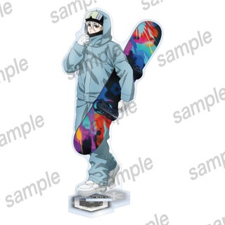 Mô hình standee BLUE LOCK ver TRƯỢT TUYẾT chất liệu acrylic anime mica chibi trang trí trưng bày