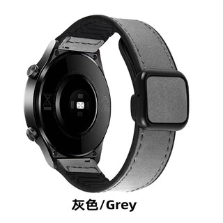 Dây đeo silicon bằng da 20mm 22mm cho Huawei Watch GT 4 3 Pro2 2E 46mm Dây đeo từ khóa dây đeo cổ tay Phụ kiện vòng tay correa
