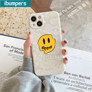 ibumpers Ốp Lưng iPhone Xinh Cao Cấp Drew Ốp Điện Thoại Silicon Mềm Sang Chảnh Chống Bẩn Chống Sốc Cho Iphone 16 15 14 12 13 11 Pro Max IP 7 8 Plus X XS XR