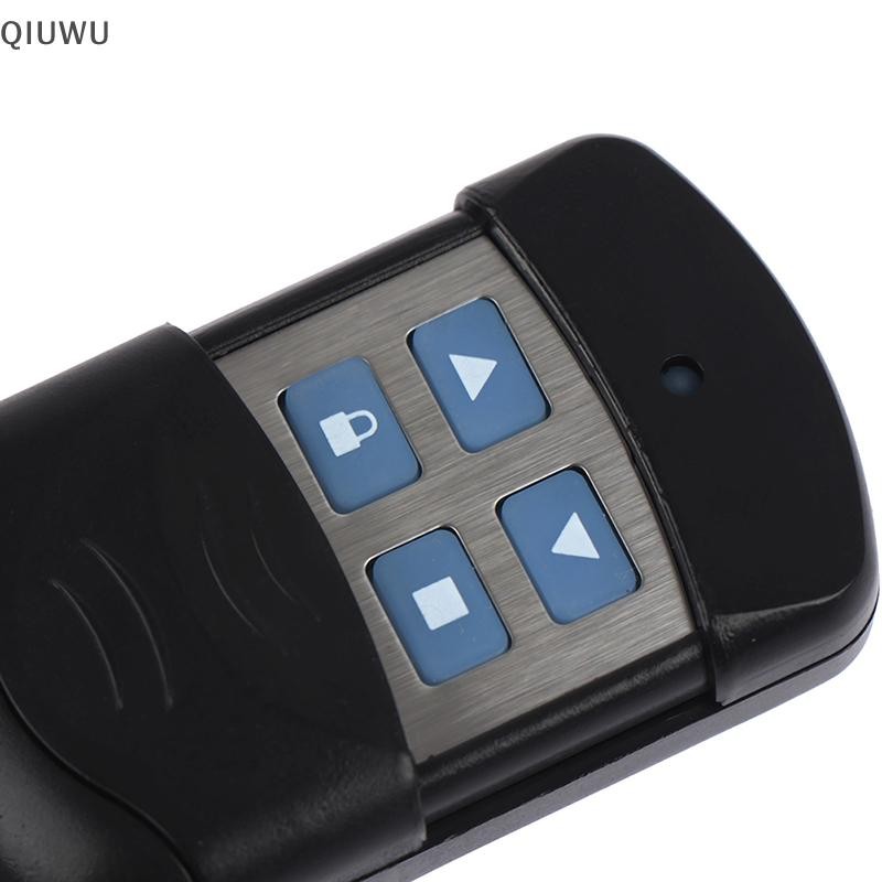 Qiuwu 1Pc 4 Nút 433MHZ Cán Mã Cổng Dụng Cụ Mở Cửa Nhà Để Xe Nhân Bản Điều Khiển Từ Xa.