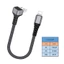 Cáp USB ngắn Niki USB Nam sang Điện thoại Cáp chuyển đổi nam Dây sạc nhanh 12W