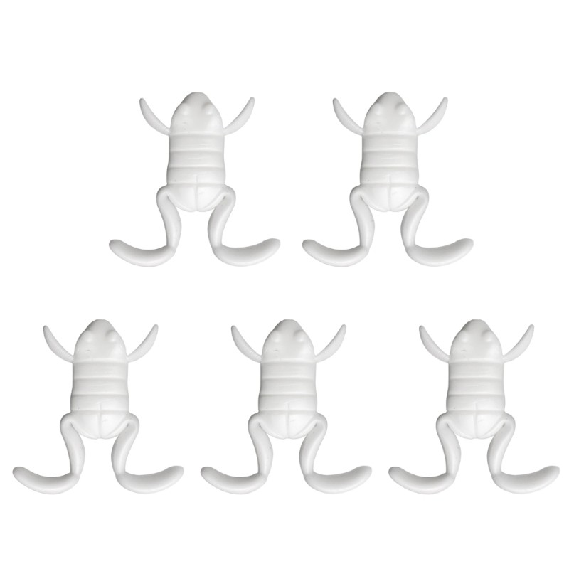 Mồi Swimming Bait Soft Lure Mô Phỏng Ếch, 5 Chiếc - Thích Hợp Cho Câu Cá Trên Mặt Nước