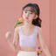 Áo Vest Cotton nguyên chất cho bé gái Đồ lót phát triển hai lớp quấn ngực cho bé gái Sling
