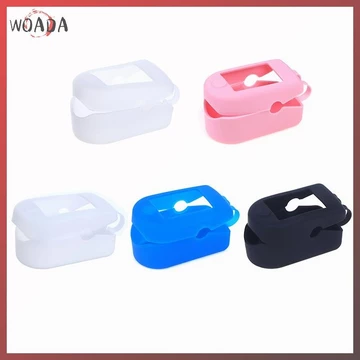 WOADA Túi Bảo Quản Silicon Kẹp Ngón Tay Máy Đo Oxy Vỏ Bảo Vệ Máy Đo Oxy Y Tế Giá Đỡ Bảo Vệ Ngón Tay Xung Bảo Vệ Giá Đỡ VN