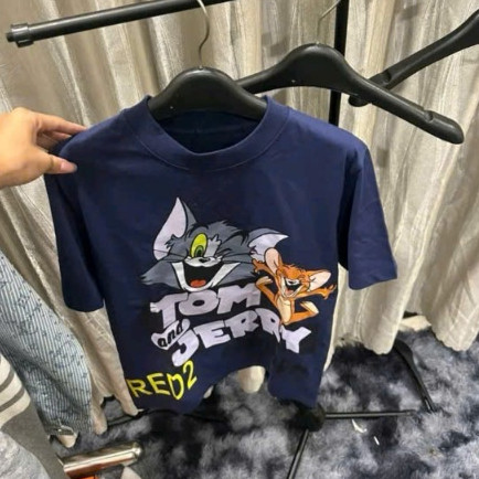 Áo Thun DSQ Tom Và Jely KCloset Áo Phông Cotton Dày Dặn Dáng Rộng Nam Nữ NA927