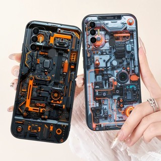 Vỏ bảo vệ toàn diện cho Tecno Spark 7 KF6 KF6j KF6i KF6k / Spark 7T KF6p Ốp lưng silicon mềm sơn thời trang mát mẻ
