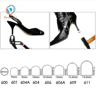 3 Cặp Đầu Gót Cao Vòi Sửa Chữa Giày Thay Thế Miếng Lót Đế Lót