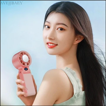 Quạt di động Avejjbaey Quạt làm mát có thể điều chỉnh Quạt gấp Quạt nhỏ tiện lợi Quạt du lịch USB Quạt văn phòng Quạt ngoài trời cho