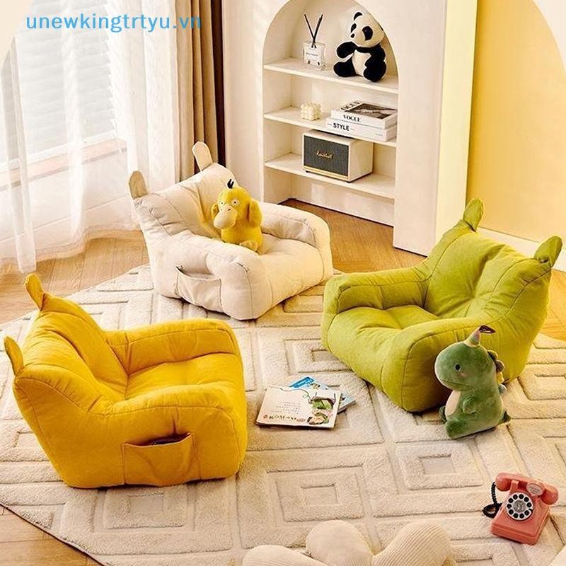 Unewtyu Mềm Ghế Sofa Nhỏ Thoải Mái Tiện Dụng Phòng Khách Sofa Lười Có Túi Bảo Quản Trẻ Em Gấu Ghế Sofa Cho Bé Trai Và Bé Gái VN