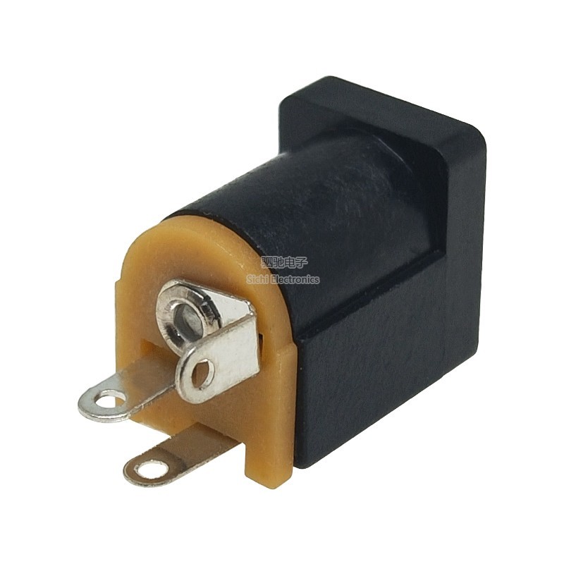 DC-012 Ổ cắm dọc DC012 Ổ cắm DC 5.5-2.1MM 180 độ Pin DC012